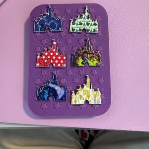 Disneyland Hidden Mickey Castles Wave B with chaser!